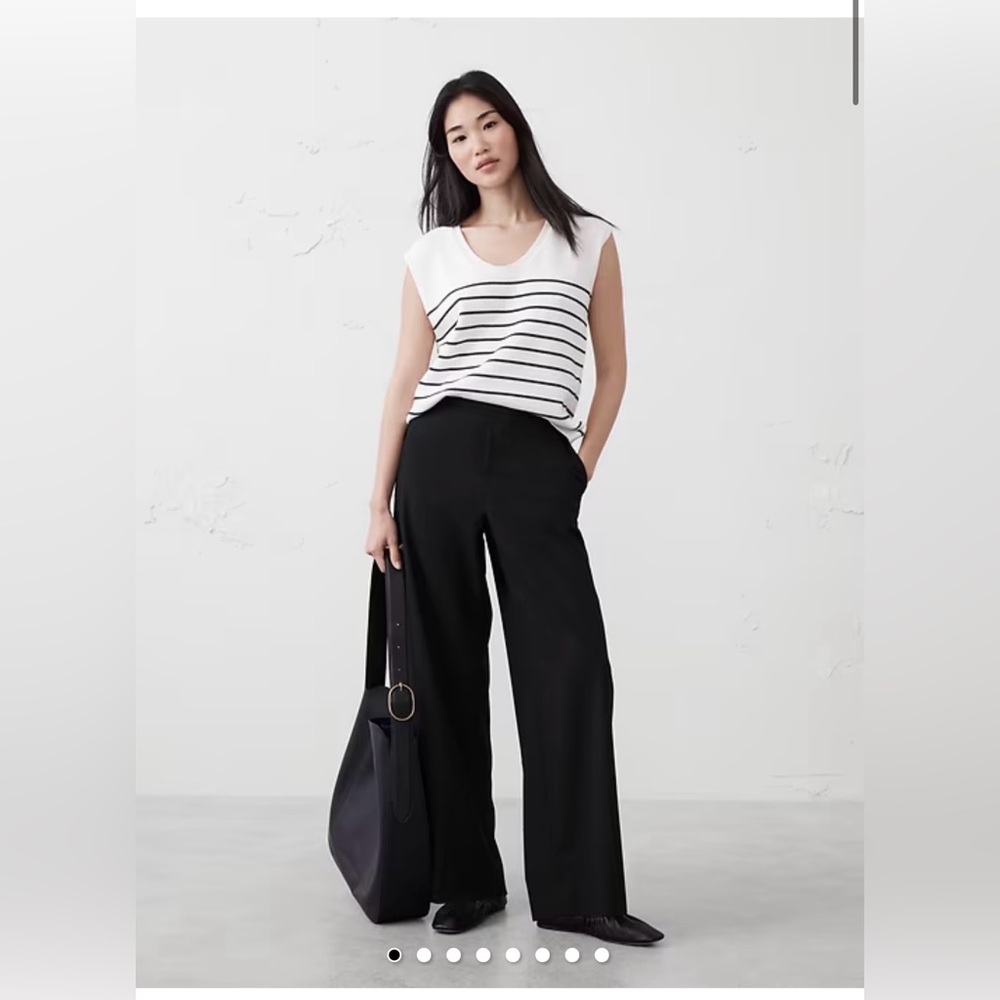 Banana Republic Hayden Wide Leg Pant, Size XL